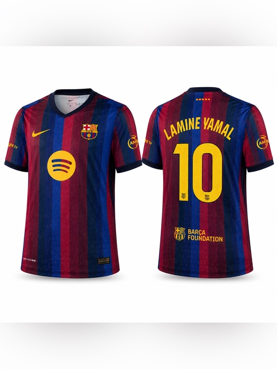Nike Other - NWT FC BARCELONA 2026/27 Home Jersey Lamine Yamal #10 Player Version  Size XL